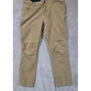 Off The Grid OTG Trailblazer Taper Fit Pants Mens 36x30 Khaki Canvas Outdoor